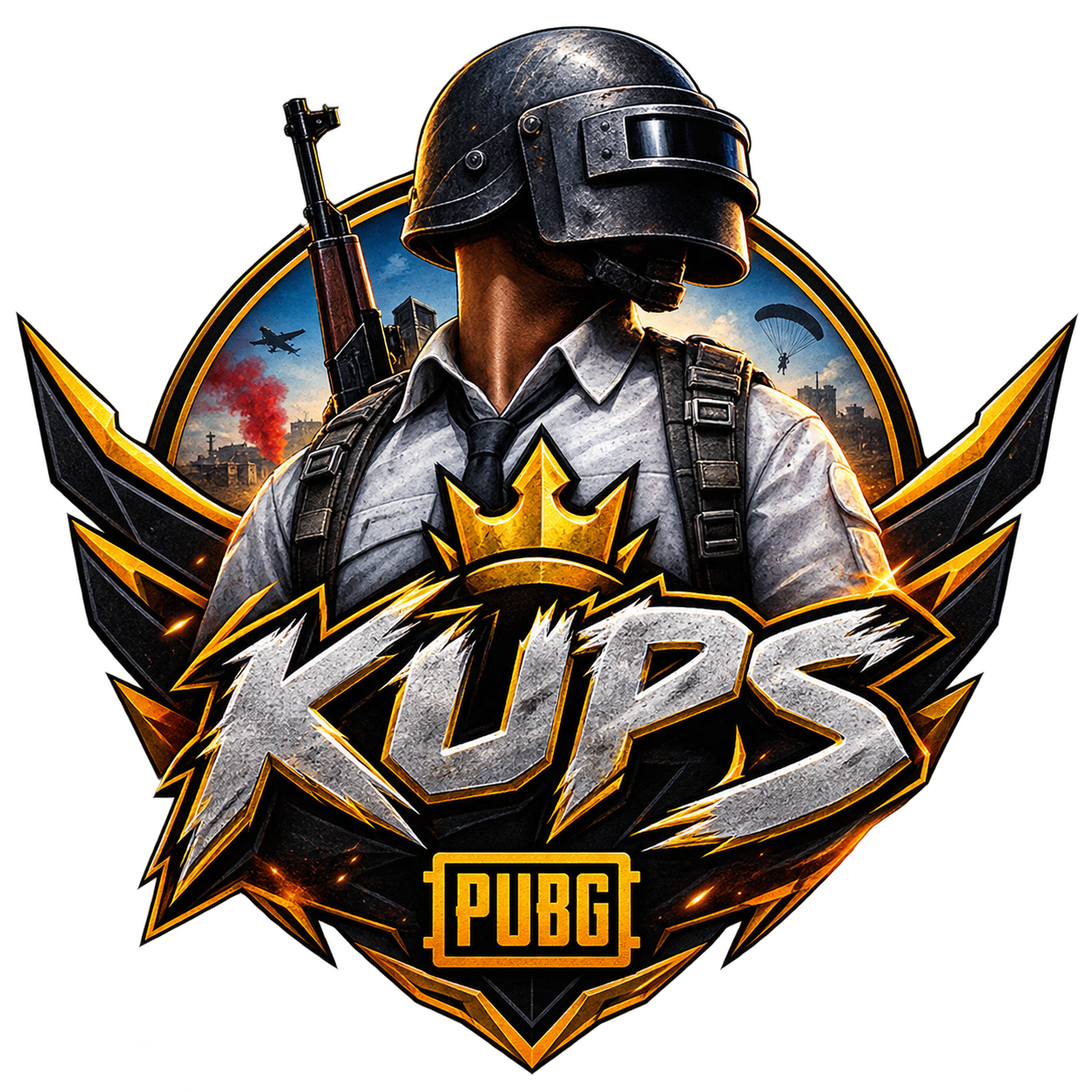 KUPS Warrior Crest